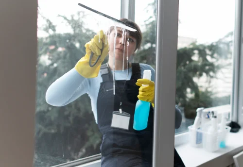 Nettoyage de vitres intérieures et extérieures à Saint-Bérain